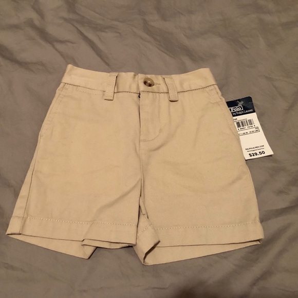 Polo Ralph Lauren Other - Polo by Ralph Lauren Tan Shorts Boys -9M